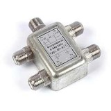 Splitter TV inductiv 4 cai, RI-4/1F, functie DC-block, Delta, E2099