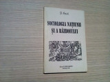SOCIOLOGIA NATIUNII SI A RAZBOIULUI - G. Gusti - 1995, 148 p.