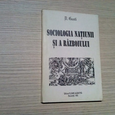 SOCIOLOGIA NATIUNII SI A RAZBOIULUI - G. Gusti - 1995, 148 p.