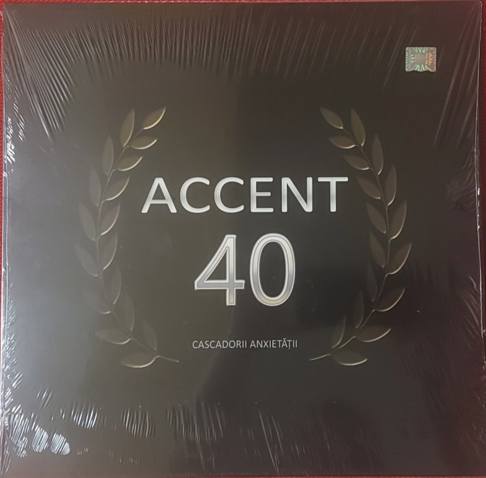 Accent - Accent 40 - Cascadorii Anxietății, LP, Romania, 2019, nou, sigilat