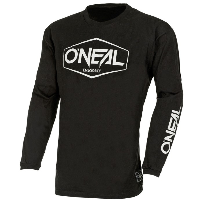 Bluza Ciclism Copii Bumbac O&#039;Neal Element Hexx V.22 - S, Negru-Alb Ultimate FactoryBikes