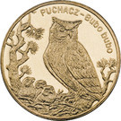 Polonia 2 Zlote 2005 (Owl ) 27 mm KM-520 UNC !!!