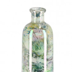 Vaza Marala, Bizzotto, Ø 13 x 31 cm, sticla, handmade, verde
