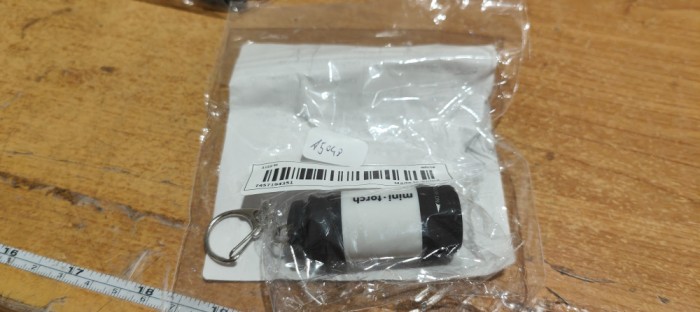 Mini Laterna reincarcabila Usb cu breloc #A5048