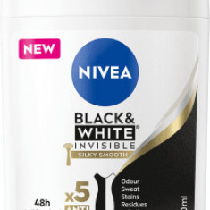 Nivea Nivea Deo stick Black&W Silky 50ml, 50 ml