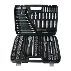 Trusa de scule 216 piese Heinner CTSM029, 1/4,3/8&amp;amp;1/2, material chrome-vanadium, cutie depozitare si transport
