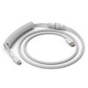 Glorious cablu tastatura Coiled Ghost, USB-C - USB-A, 1.37m, Alb &quot;GLO-CBL-COIL-WHITE&quot;