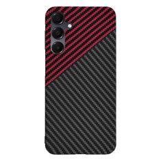 Husa pentru samsung galaxy a16 4g / a16 5g - carbonfiber slim - red vortex foto