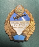 Insigna Scoala militara ofiteri aviatie Aurel Vlaicu