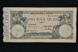 Bancnota 100 000 LEI UNA SUTA MII LEI 21 octombrie 1946