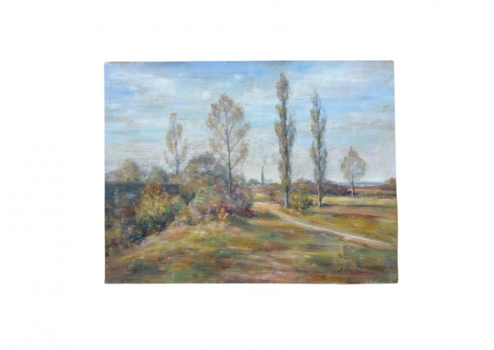 Alfons Vezoc - Peisaje banatene - Tablou
