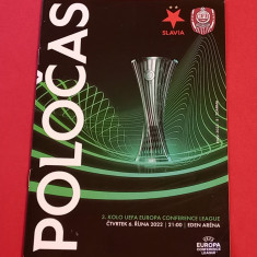 Program meci fotbal SLAVIA PRAGA - CFR CLUJ (Conference League 06.10.2022)