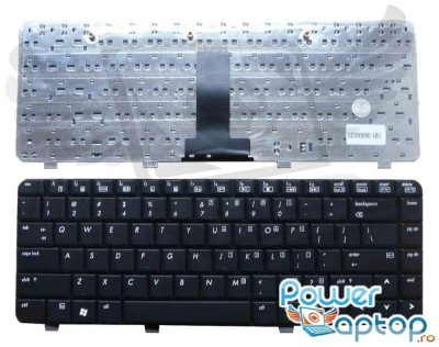 Tastatura HP Neagra Pavilion DV2630, Pavilion DV2640, Pavilion DV2650, Pavilion DV2660, Pavilion DV2670, foto