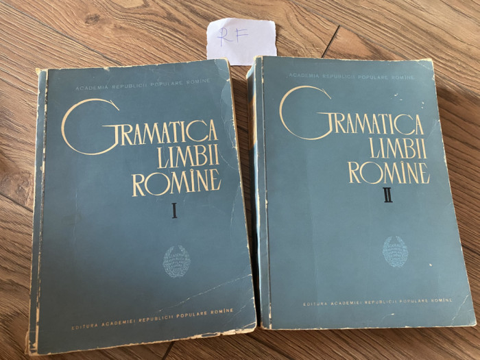 Gramatica limbii romane 2 vol Rf