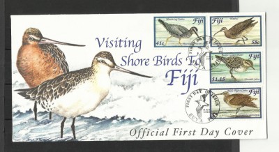 FIJI 2004 FAUNA PASARI FDC foto