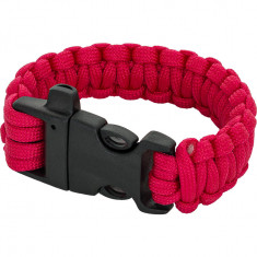 Bratara Tactica Paracord Fastex Rosie Element Airsoft