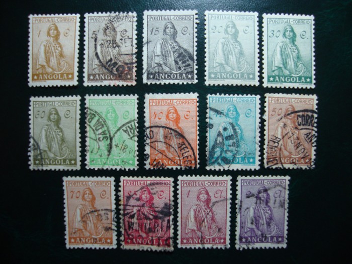 ANGOLA 1932 CERES PORTUGALIA COLONII