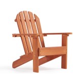 Scaun pentru copii GINGER HOME Sezlong Adirondack Relaxare in gradina curte balcon terasa camping si plaja din lemn