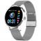 Ceas Smartwatch Techstar? Q9, Bluetooth 4.0, Waterproof IP65, IPS Touch HD, Potrivit Fitness, Android, iOS, Silver