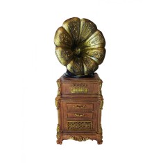 Pusculita in forma de Gramofon, 29 cm, Maro, KE052A