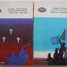 Istoria Frantei. Istoria revolutiei (2 volume) – Jules Michelet (putin uzata)