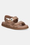 Steve Madden sandale de piele Mona culoarea bej, SM11002535