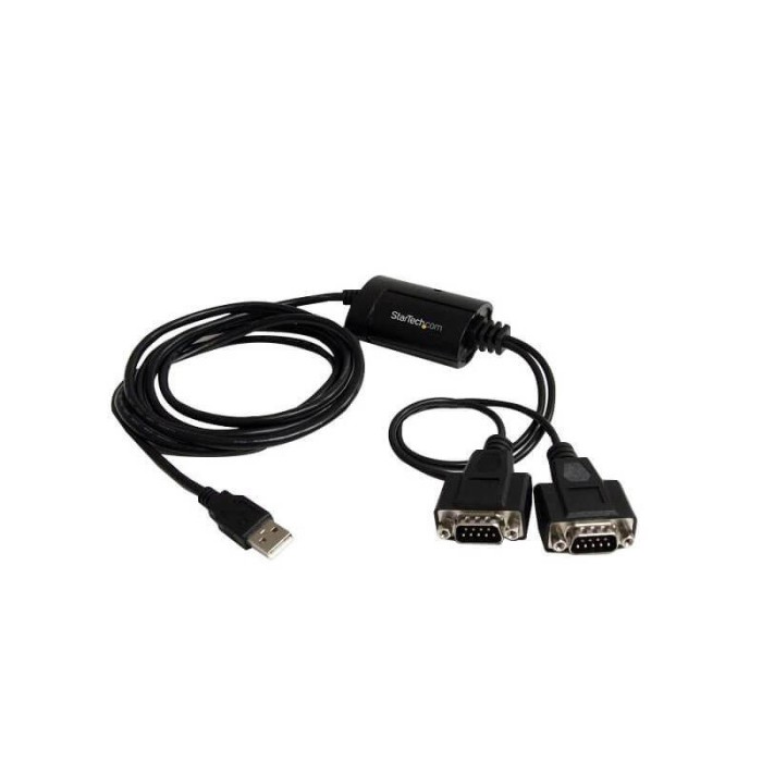 Cablu USB la 2 x Serial, StarTech ICUSB2322F