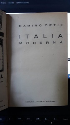 Italia Moderna - Ramiro Ortiz foto