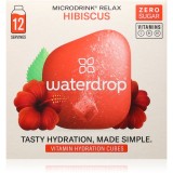 Waterdrop Microdrink băutură cu vitamine aroma Relax &ndash;⁠⁠⁠⁠⁠⁠ Hibiscus 12 buc