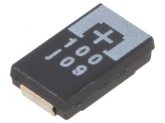 Condensator Tantal-Polimer 100uF 6.3V SMD foto