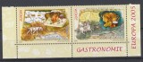 ROMANIA 2005 EUROPA CEPT - GASTRONOMIE Serie 2 timbre LP1683 MNH**