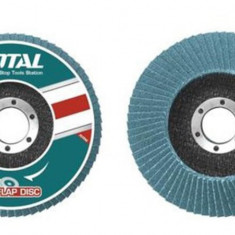 TOTAL - DISC ABRAZIV CU ZIRCONIU 115MMX22MM , P60 PowerTool TopQuality