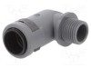 Conectori &icirc;n unghi 90&deg; Filet metric, exterior poliamidă 6 - PMA