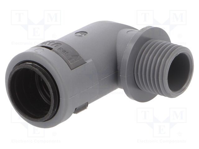 Conectori &icirc;n unghi 90&deg; Filet metric, exterior poliamidă 6 - PMA