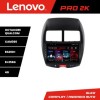Navigatie Mistubishi ASX Lenovo Kit-026 8 core QLED 2K 8+256 360 Android Waze USB Navigatie Internet Youtube Radio CarStore Technology
