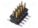 Conector şiruri pini tată 10 PIN 1,27mm gold flash SMT SAMTEC