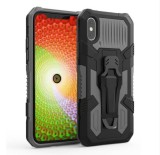 Husa Armour pentru iPhone 12 / 12 Pro + Cablu de date cadou, Gri