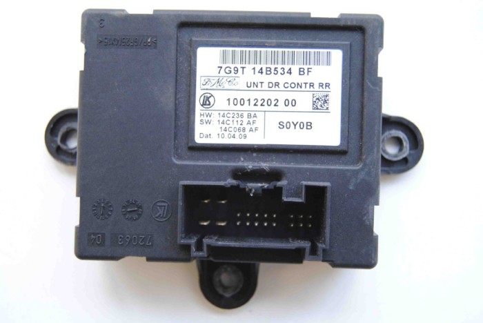 Modul de control ușă dreapta spate VOLVO V70 III BW 2013 OEM: 7G9T14B534BF1001220200 1786566