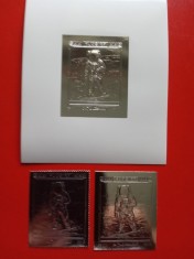 FUJEIRA, SPACE - MNH SILVER PERF./IMPERF. foto