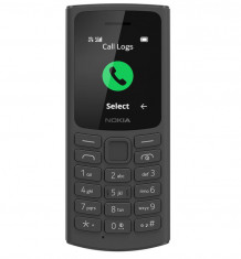 Telefon mobi Nokia 105 4G, Dual SIM, LTE, [Italia], negru - RESIGILAT foto