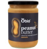 Crema de Arahide Smooth Bio 500g Obio - 100% Arahide Ecologice, Fara Aditivi