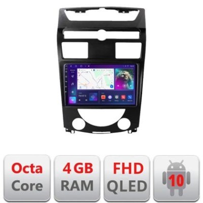 Navigatie Ssang Yong Rexton 2006-2013 B- rexton07 Android Ecran QLED octa core 4+64 carplay android auto kit-rexton07+EDT-E310V3 CarStore Technology foto