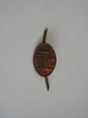 QW9 J 48 - Insigna - tematica transport - inscriptia IJTLC
