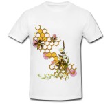 Cumpara ieftin Tricou &quot; Honeycomb with bees &quot;