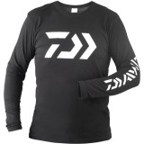 Bluza D-Vec Ls Black Marime S, Daiwa