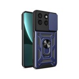 Husa Antisoc Honor X8b cu Protectie Camera Albastru TCSS