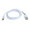 Cablu de date USB-C la USB-A 2.0, incarcare, 1m, alb