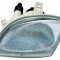 Far Fiat Seicento 02.1998-11.2010 Depo partea Dreapta, tip bec H4, cu ornament sub far, reglaj electric/ hidraulic