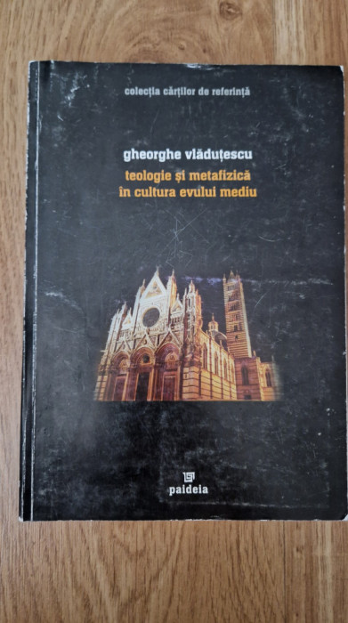 TEOLOGIE SI METAFIZICA IN CULTURA EVULUI MEDIU - Vladutescu