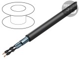 Cablu BiTNER 1000 2(ST) H 8x2x0,5mm2 LSZH negru 600V, 1kV